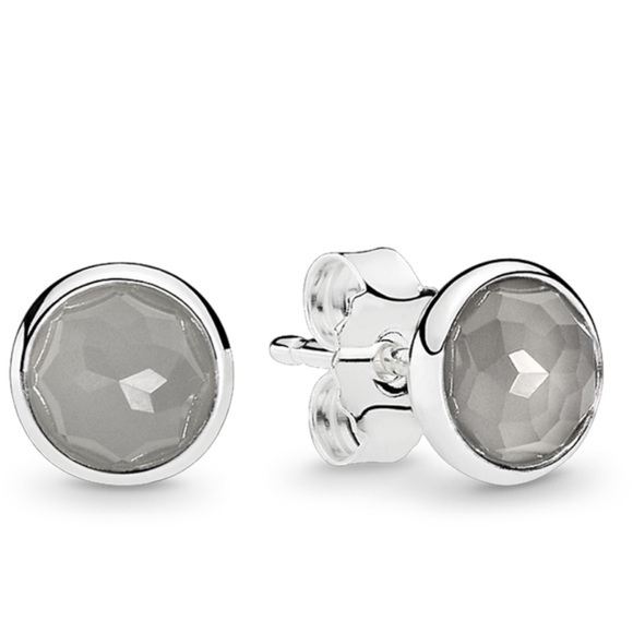 Pandora Birthstone June Earring - Single Stud - Picture 4 of 4